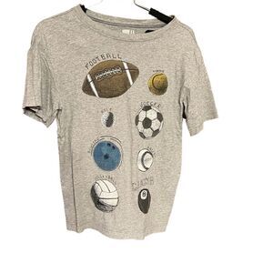 Crazy 8 youth boys gray size 10/12 sports shirt.